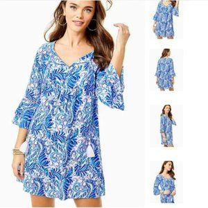 Lilly Pulitzer Azita Tunic Dress Bird is the Word